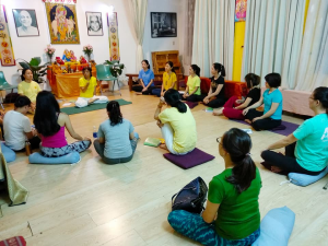 hình ảnh thực tế khi tham gia khóa thiền