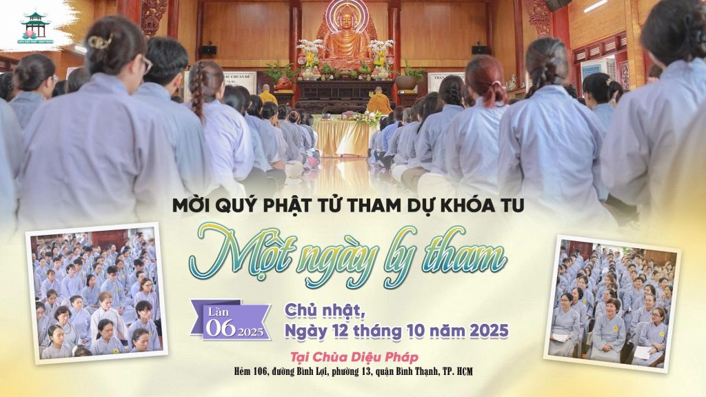 Khóa Tu "Một Ngày Ly Tham"